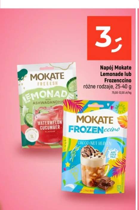 Napój Mokate Lemonade Watermelon Cucumber