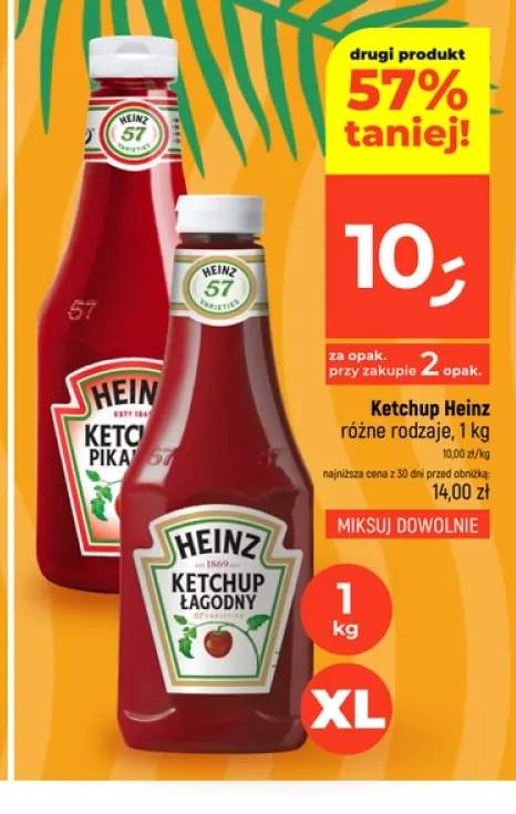 Ketchup Heinz pikantny
