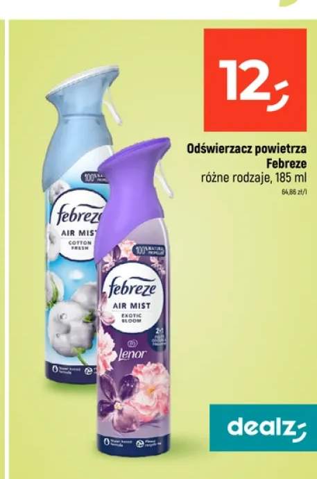 Odświeżacz powietrza Febreze Air Mist Exotic Bloom