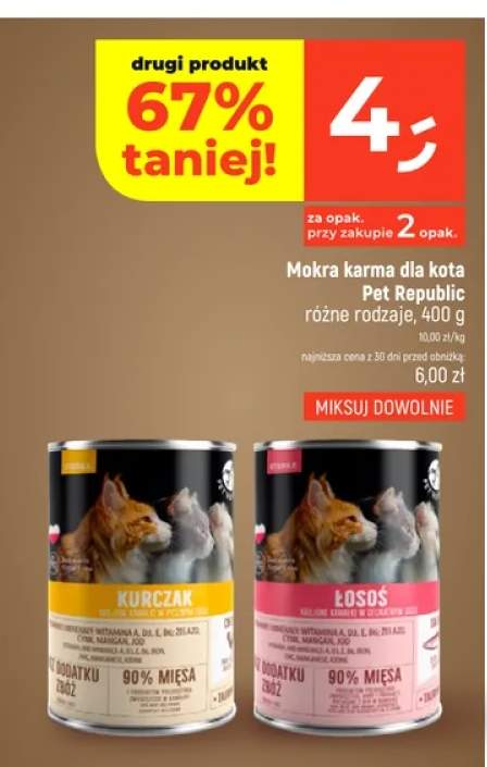 Mokra karma dla kota Pet Republic Łosoś