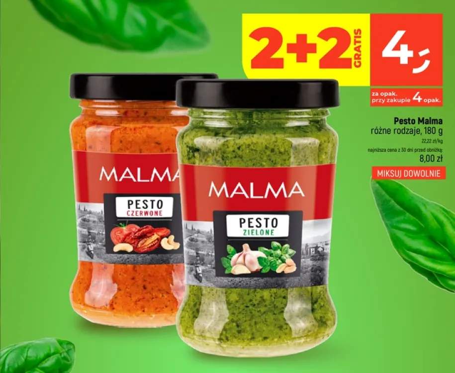 Pesto czerwone Malma