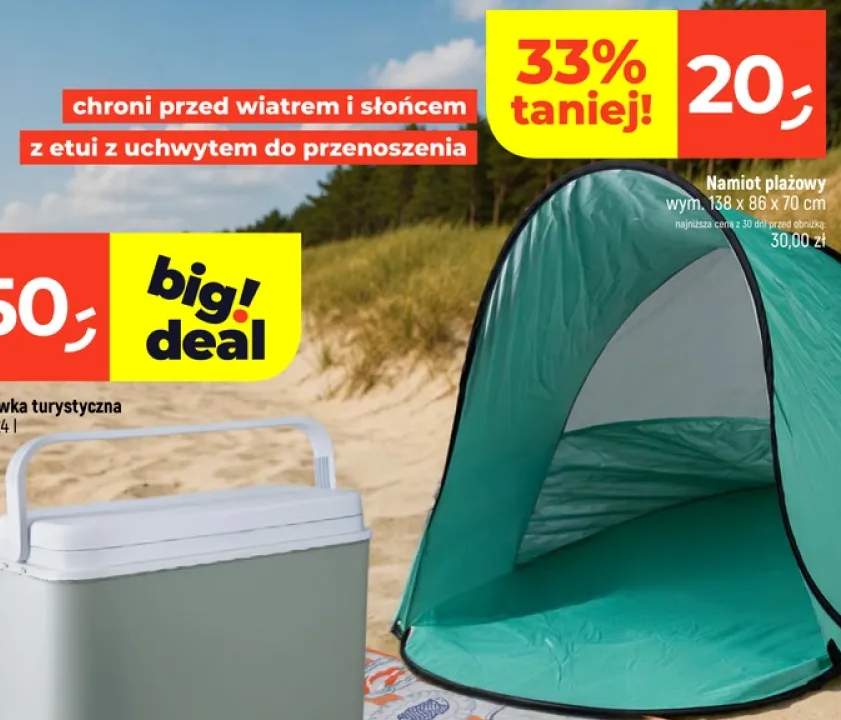 Namiot plażowy