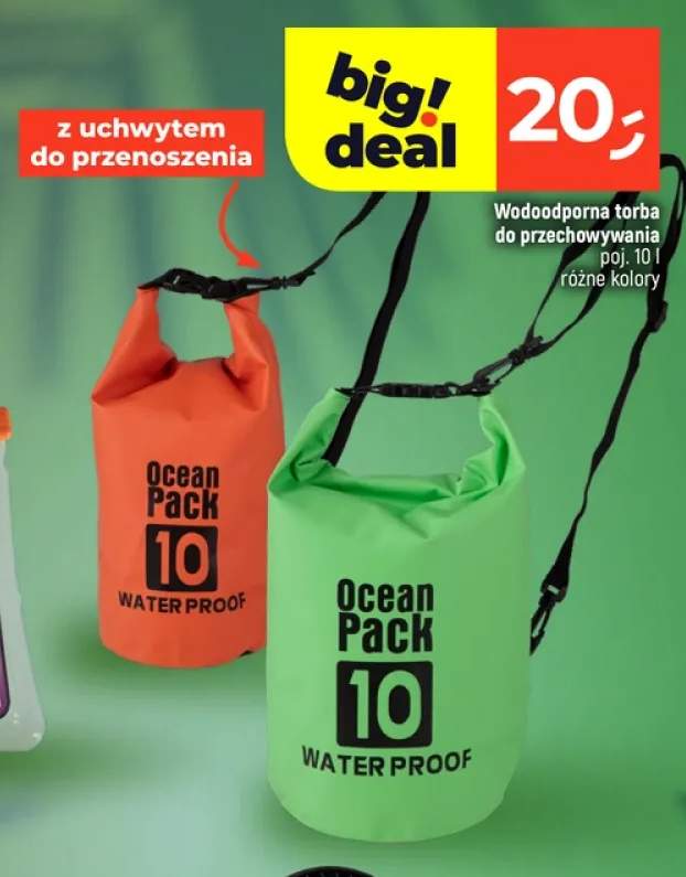 Wodoodporna torba do przechowywania Ocean Pack 10 l