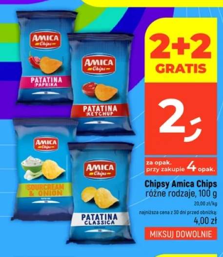 Chipsy Patatina Classica Amica Chips