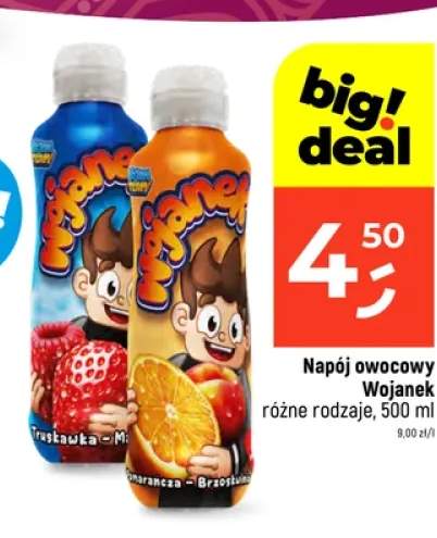 Napój owocowy Wojanek Truskawka-Malina