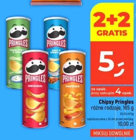 Chipsy Pringles Sour Cream & Onion
