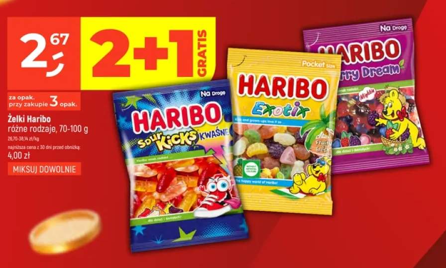 Żelki Haribo Exotix