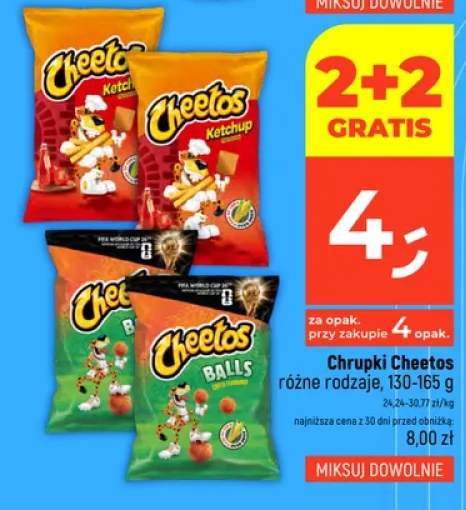 Chrupki Cheetos Ketchup