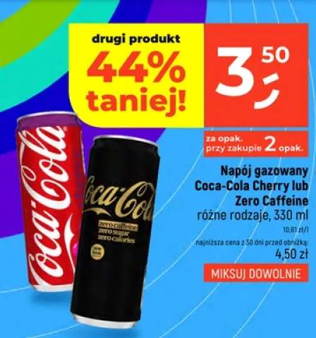 Napój gazowany Coca-Cola Cherry
