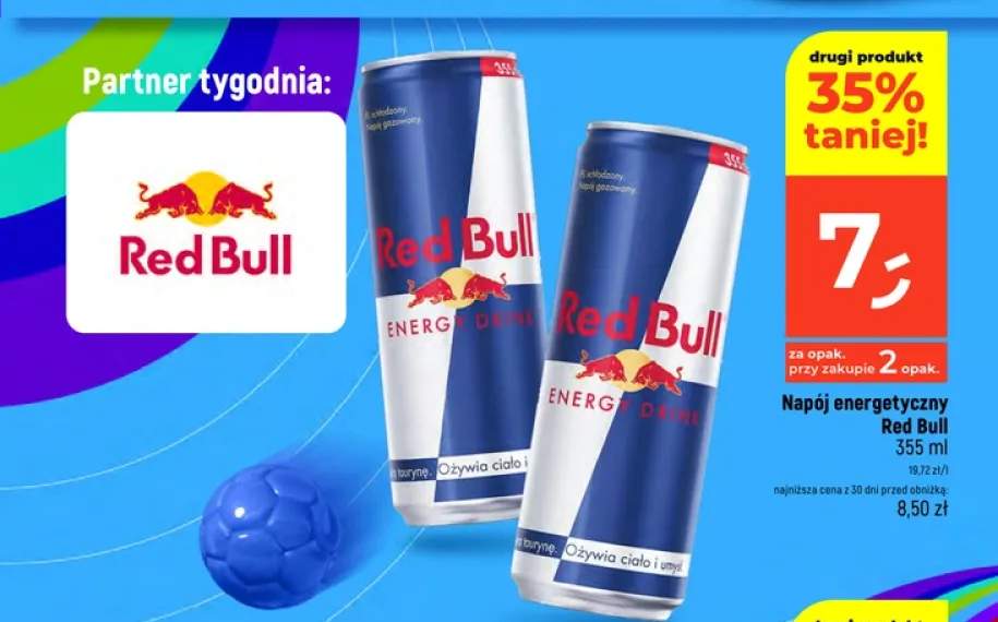 Napój energetyczny Red Bull
