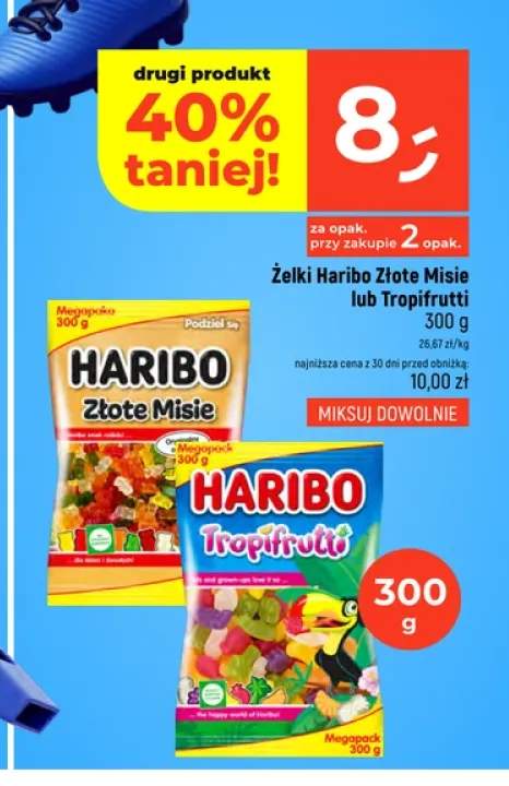 Żelki Haribo Tropifrutti