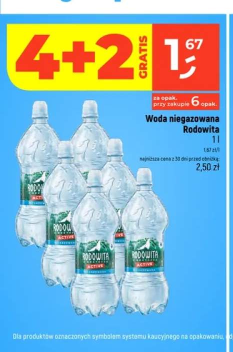 Woda niegazowana Rodowita