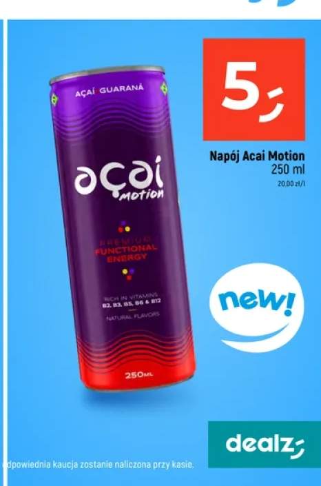 Napój energetyczny Acai Motion