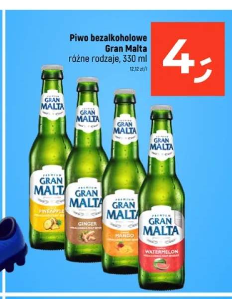 Piwo bezalkoholowe Gran Malta Watermelon