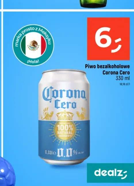Piwo bezalkoholowe Corona Cero