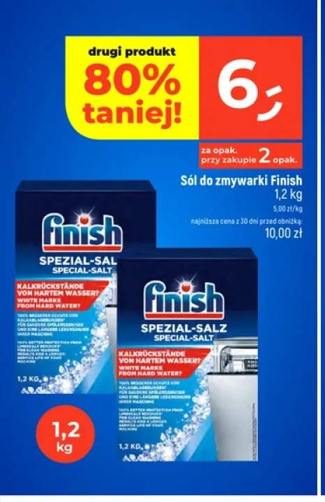 Sól do zmywarki Finish