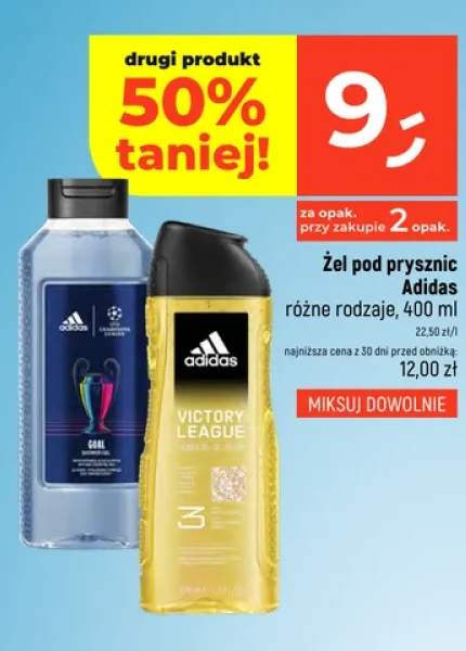 Żel pod prysznic Adidas Coal