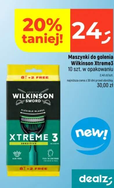 Maszynki do golenia Wilkinson Sword Xtreme 3 Sensitive