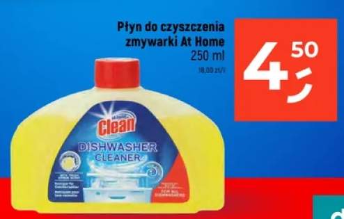 Płyn do czyszczenia zmywarki At Home Clean