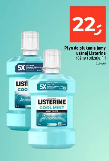 Płyn do płukania jamy ustnej Listerine Cool Mint