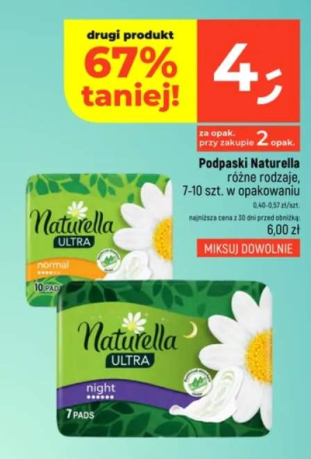 Podpaski Naturella Ultra Night