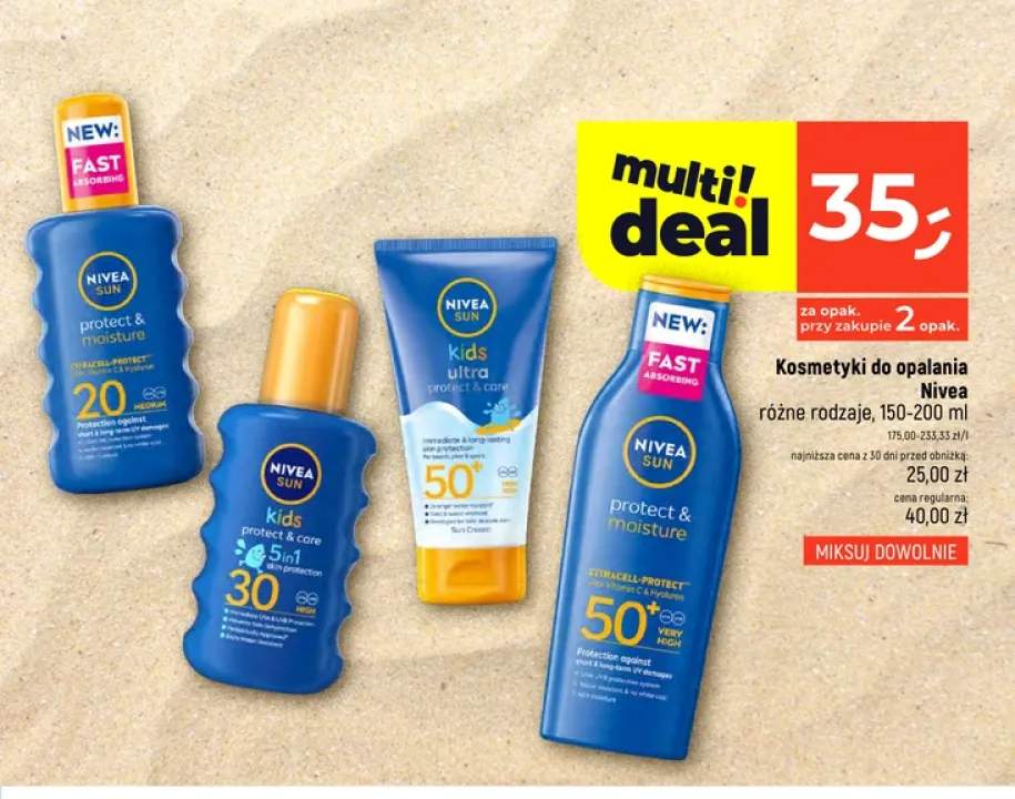 Balsam do opalania dla dzieci Nivea Sun Kids Protect & Care SPF 30