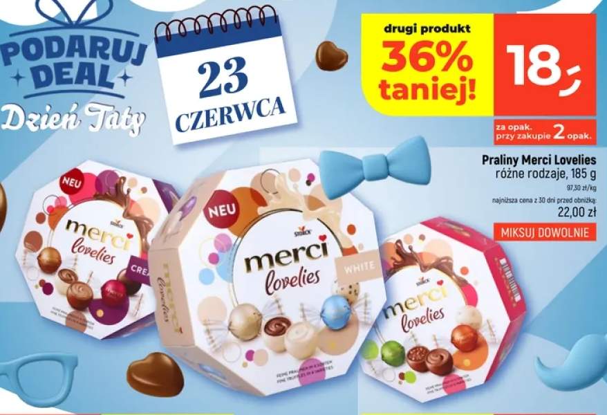 Praliny Merci Lovelies White +2 warianty