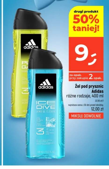 Żel pod prysznic Adidas Ice Dive +1 wariant
