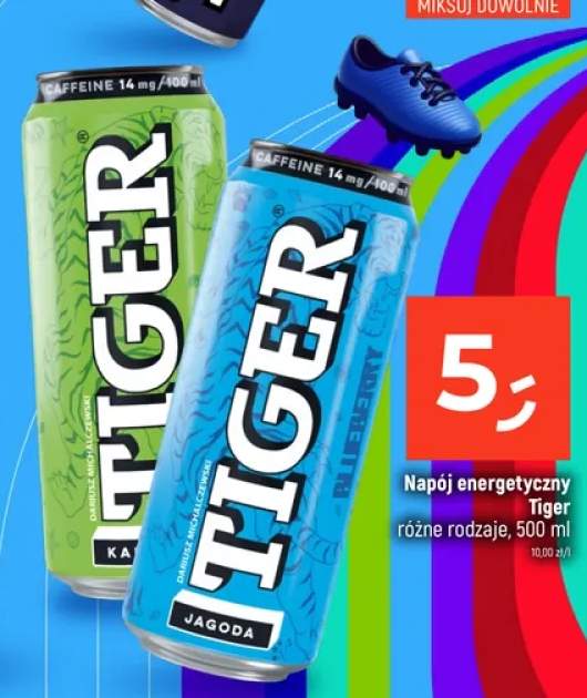 Napój energetyczny Tiger Kaktus +1 wariant
