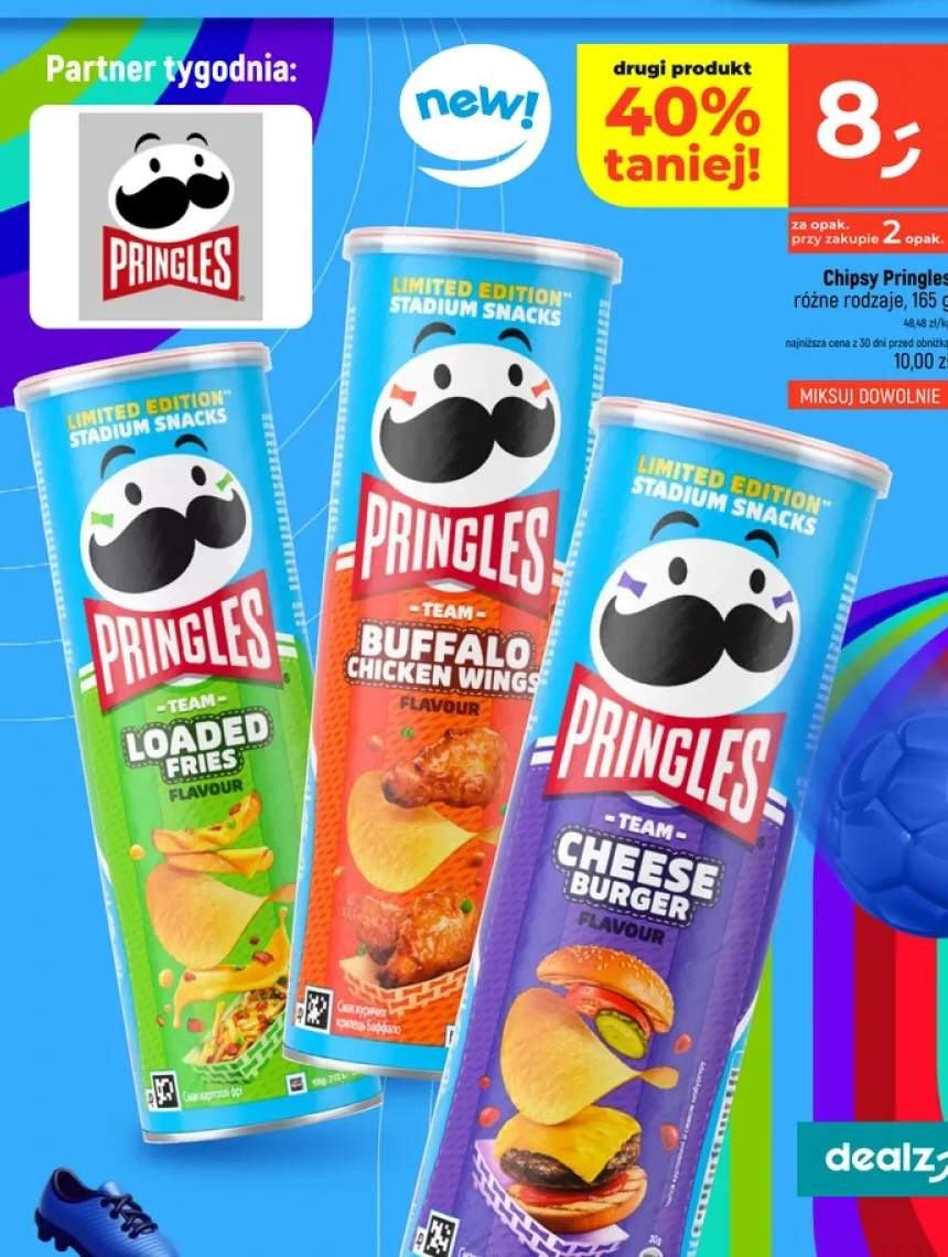 Chipsy Pringles Loaded Fries Flavour +2 warianty