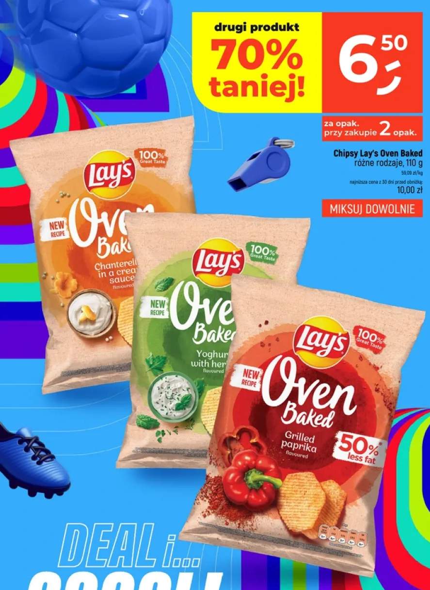 Chipsy Lay's Oven Baked Yoghurt with herbs +2 warianty