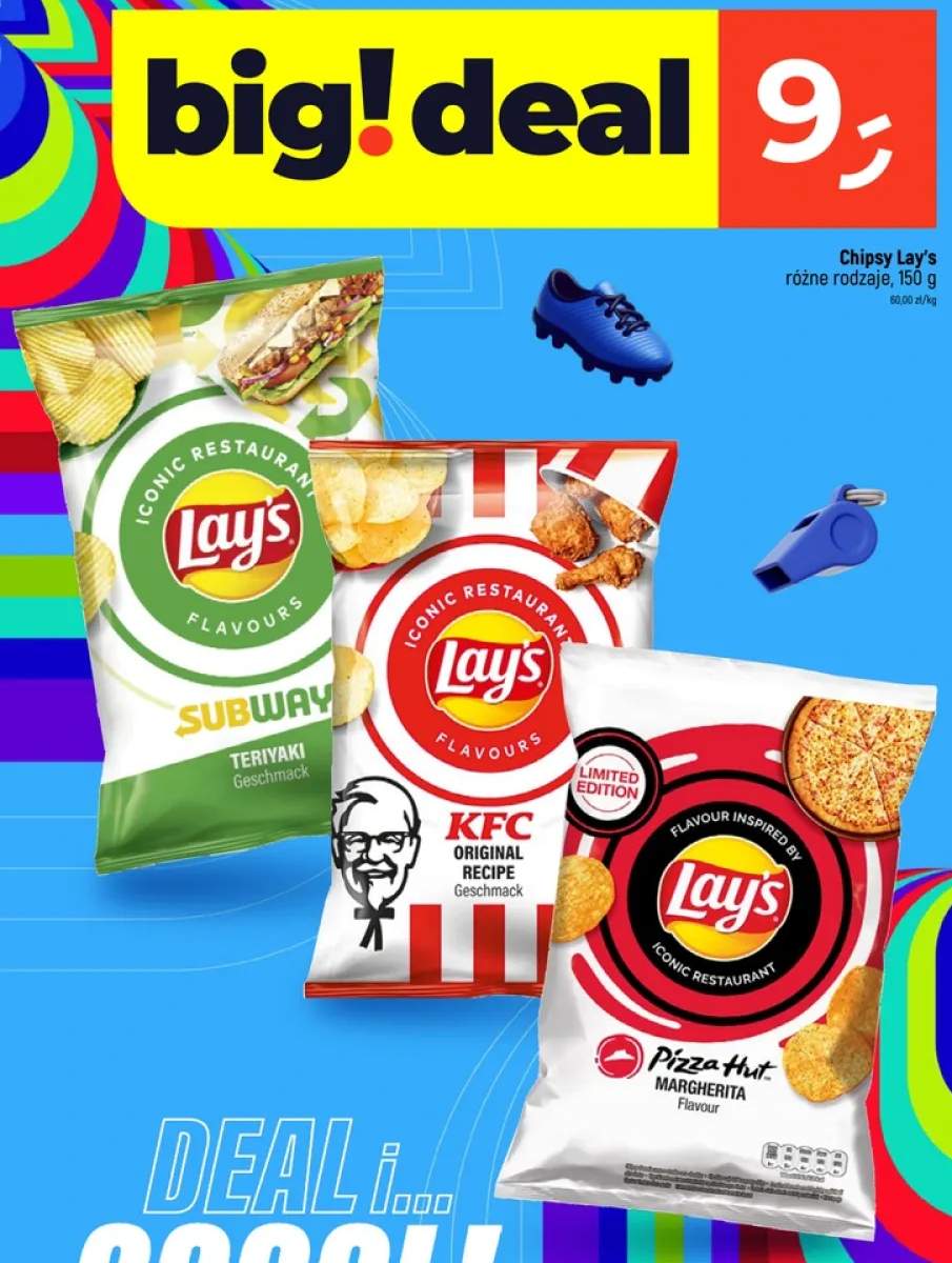 Chipsy Lay's Subway Teriyaki +2 warianty