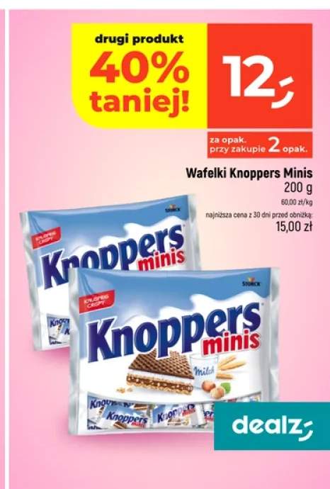 Wafelki Knoppers Minis