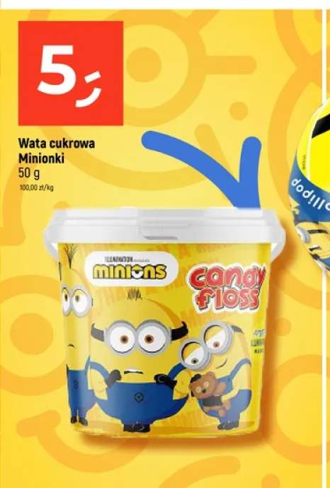 Wata cukrowa Minionki