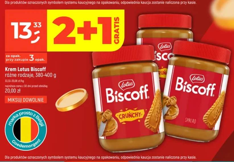 Krem Lotus Biscoff Spread +1 wariant