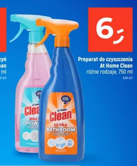 Preparat do czyszczenia uniwersalny At Home Clean Multi Power +1 wariant