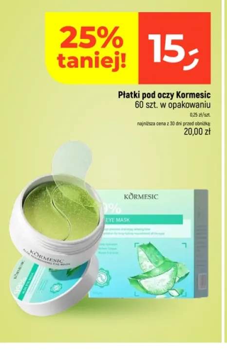 Płatki pod oczy Körmesic