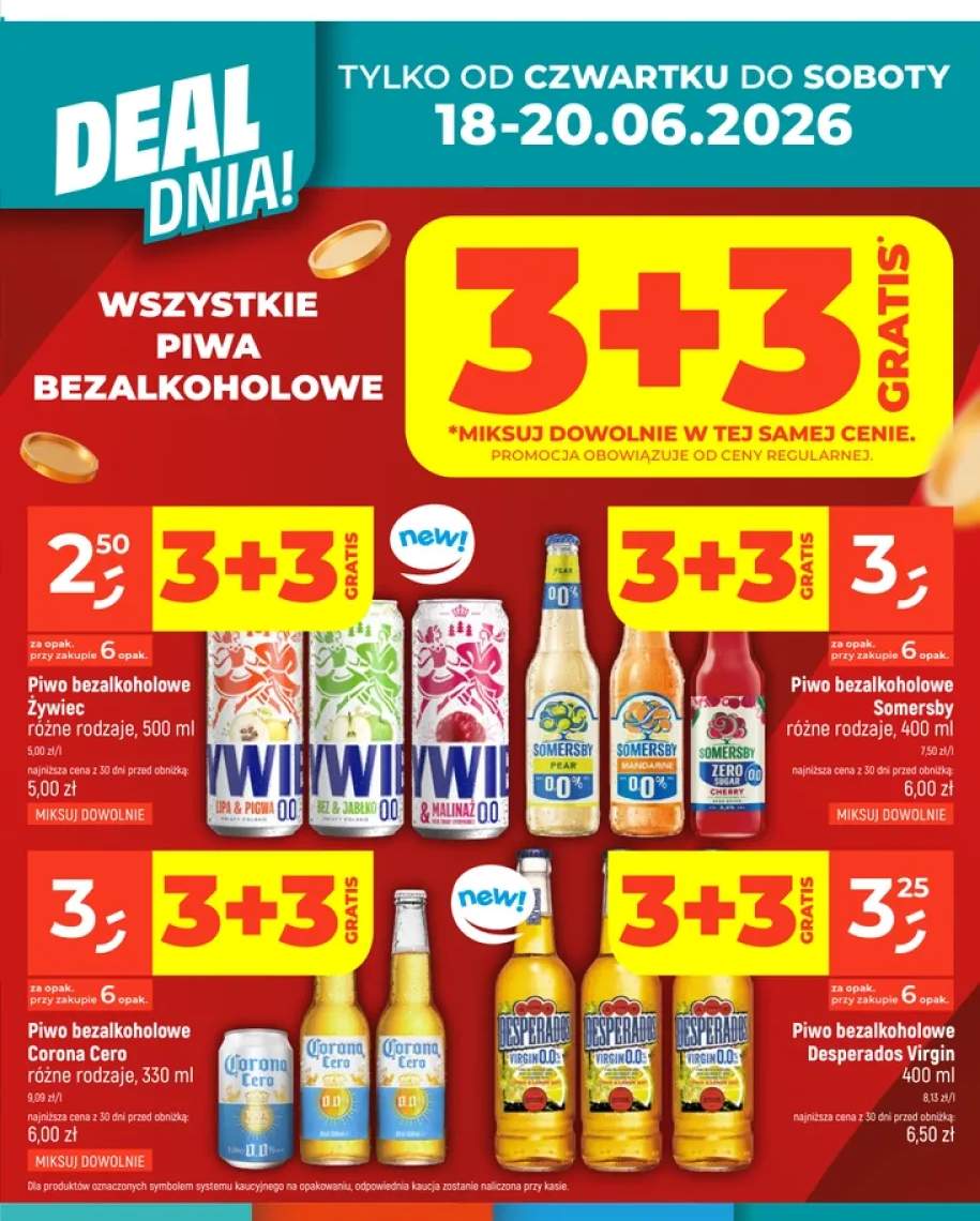 Piwo bezalkoholowe Corona Cero +8 wariantów