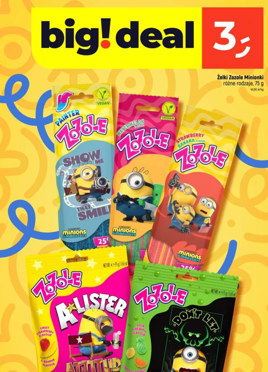 Żelki Painter Zozole Minionki