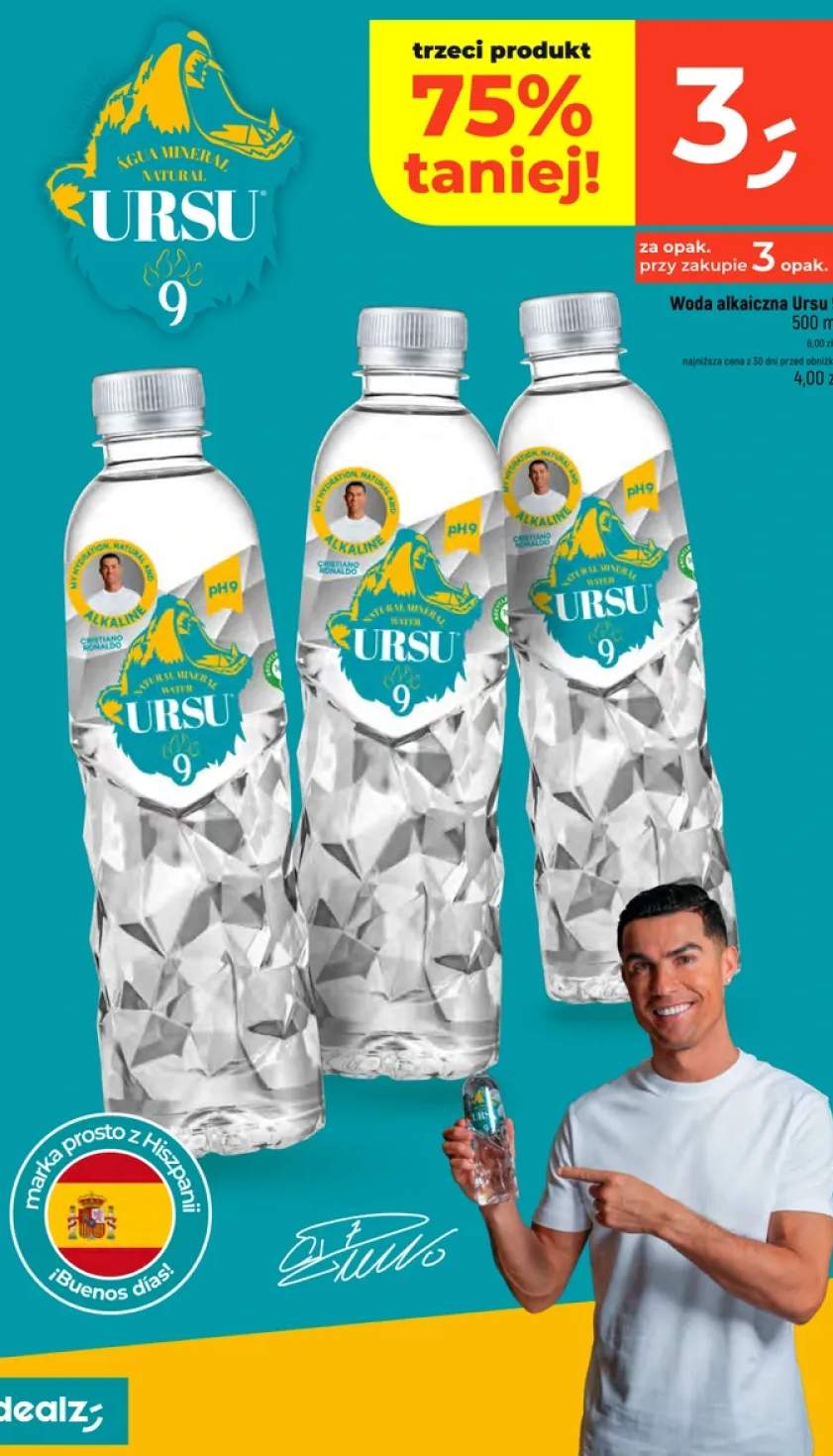 Woda alkaliczna Ursu 9