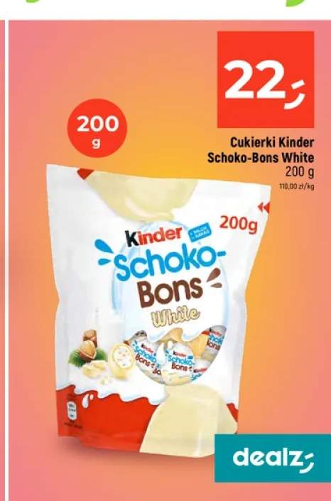 Cukierki Kinder Schoko-Bons White