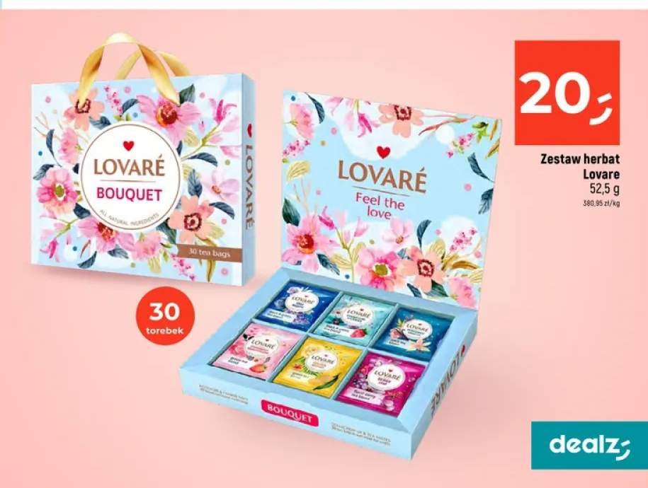Zestaw herbat Lovare Bouquet +1 wariant
