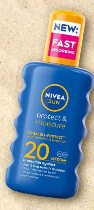 Kosmetyk do opalania Nivea Sun Protect & Moisture SPF 20