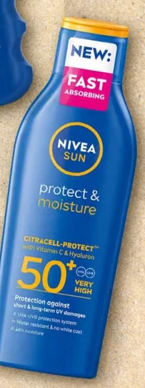 Kosmetyk do opalania Nivea Sun Protect & Moisture SPF 50+