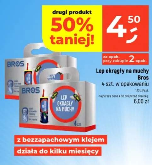 Lep okrągły na muchy Bros