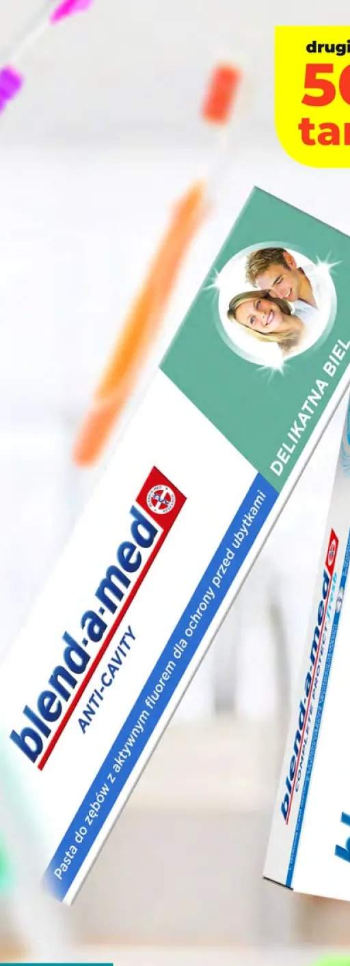 Pasta do zębów Blend-a-med Anti-Cavity Delikatna Biel