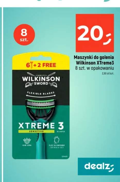 Maszynki do golenia Wilkinson Sword Xtreme 3 Sensitive