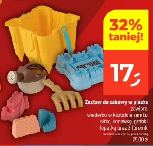 Zestaw do zabawy w piasku