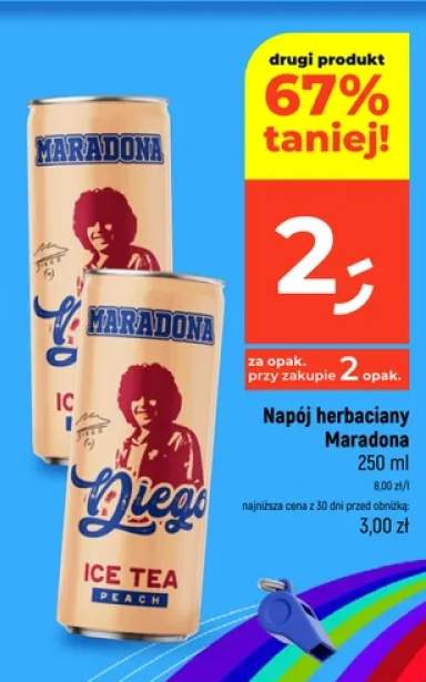 Napój herbaciany Maradona Ice Tea Lemon +1 wariant