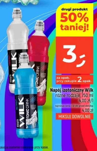 Napój izotoniczny Rodowita Wilk niebieski +2 warianty